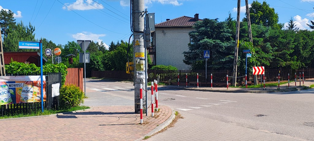 Skrzyżowanie przy ul. Kąpielowej